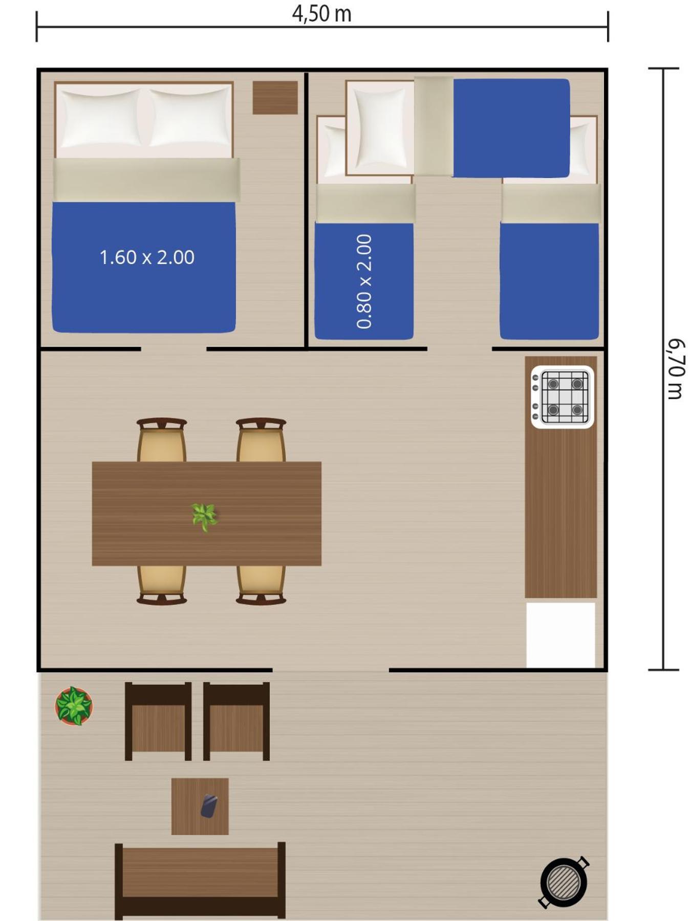 Easyatent Fkk Safari Tent Solaris Naturist - Clothes Free โปเรช ห้อง รูปภาพ